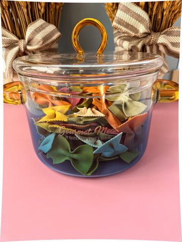GLASS SOUP POTS - The stockpot is made of premium, durable, and sturdy material.
 design is smooth and does not hurt the hand for safe using and cooking.
• GLASS STOVETOP POT -